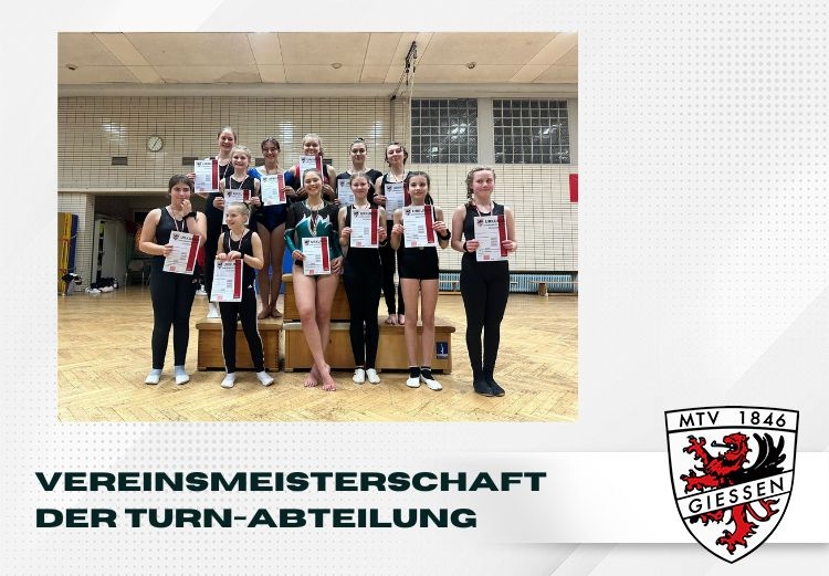 Vereinsmeisterschaft der Turn-Abteilung